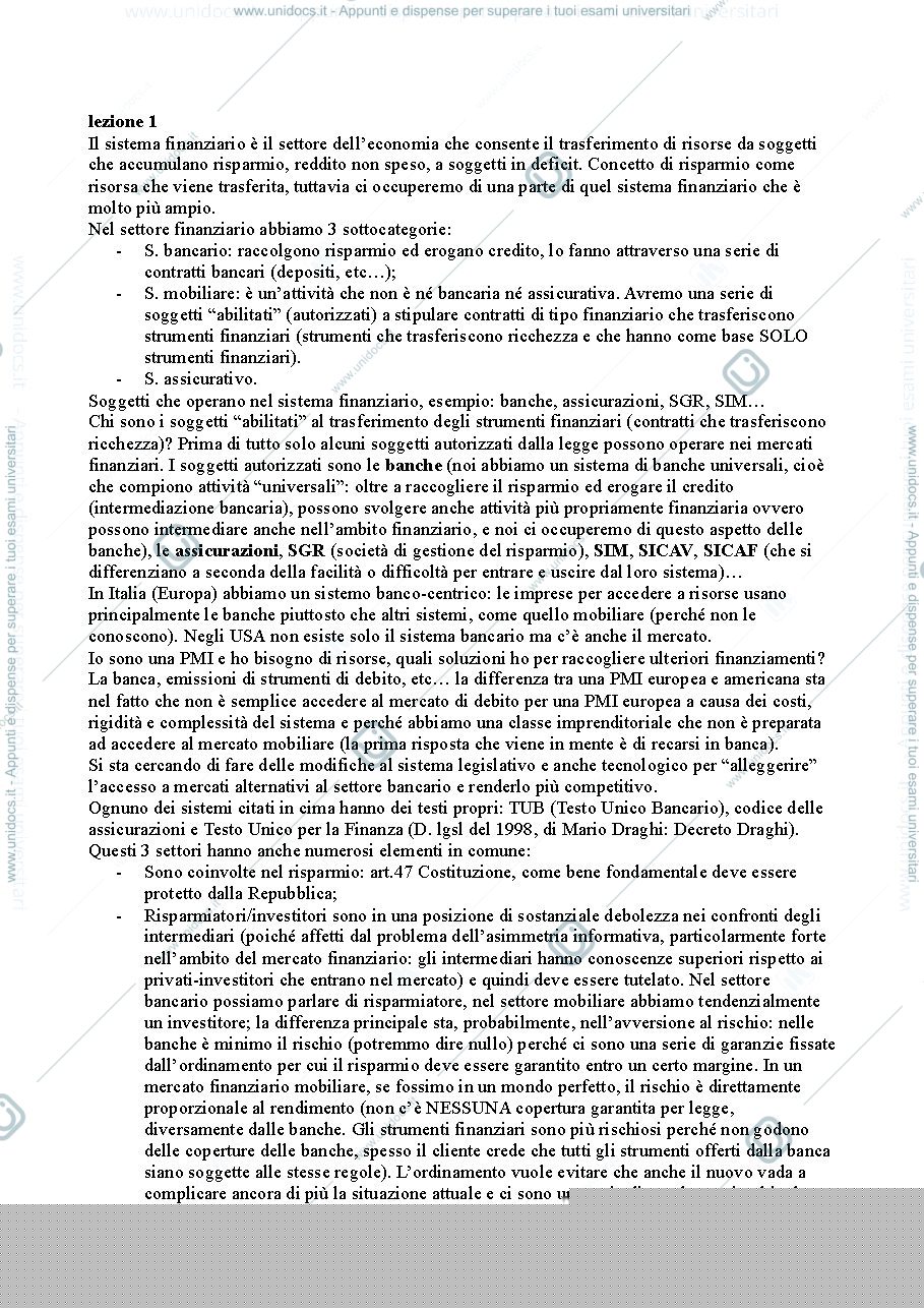 Anteprima pagina 1 — Lezione 1