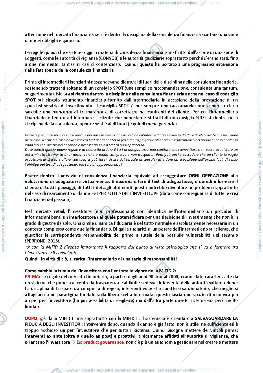 Anteprima pagina 2 — seconda parte appunti per secondo parziale