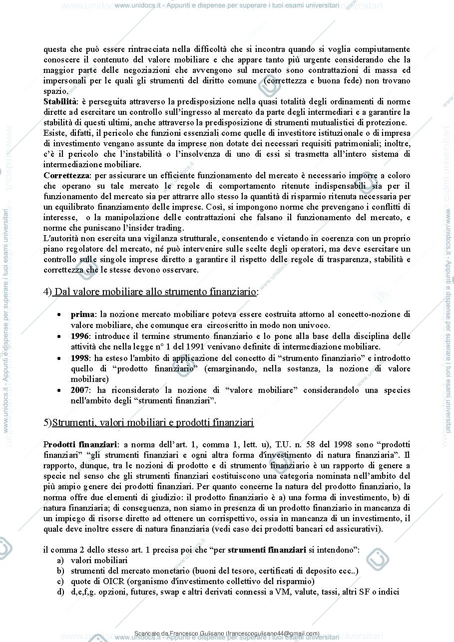 Anteprima pagina 3 — Riassunto costi