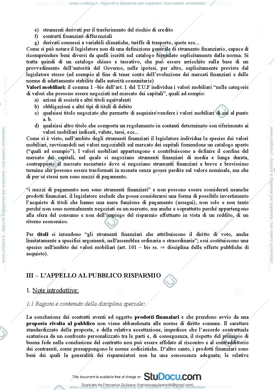 Anteprima pagina 4 — Riassunto costi