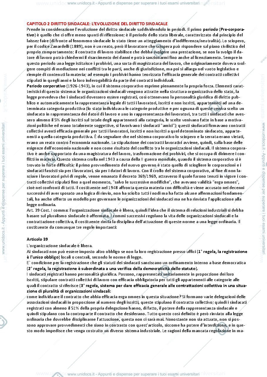 Anteprima pagina 2 — diritto del lavoro avanzato