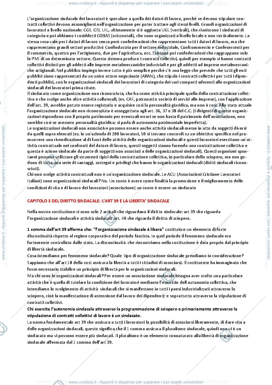 Anteprima pagina 4 — diritto del lavoro avanzato