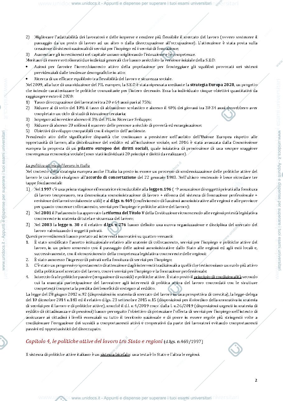 Anteprima pagina 2 — diritto del lavoro