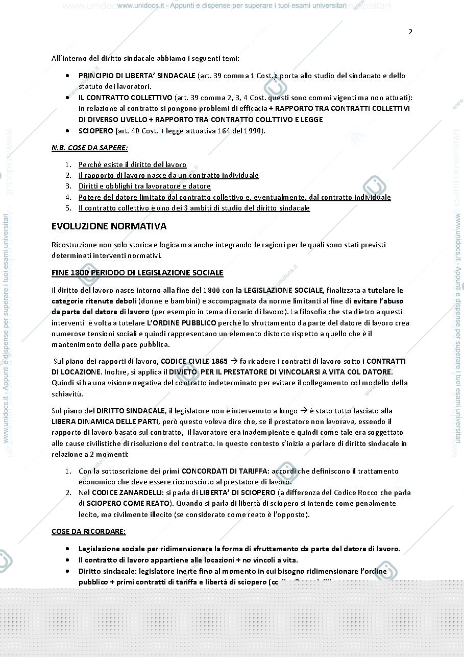 Anteprima pagina 3 — Diritto sindacale 