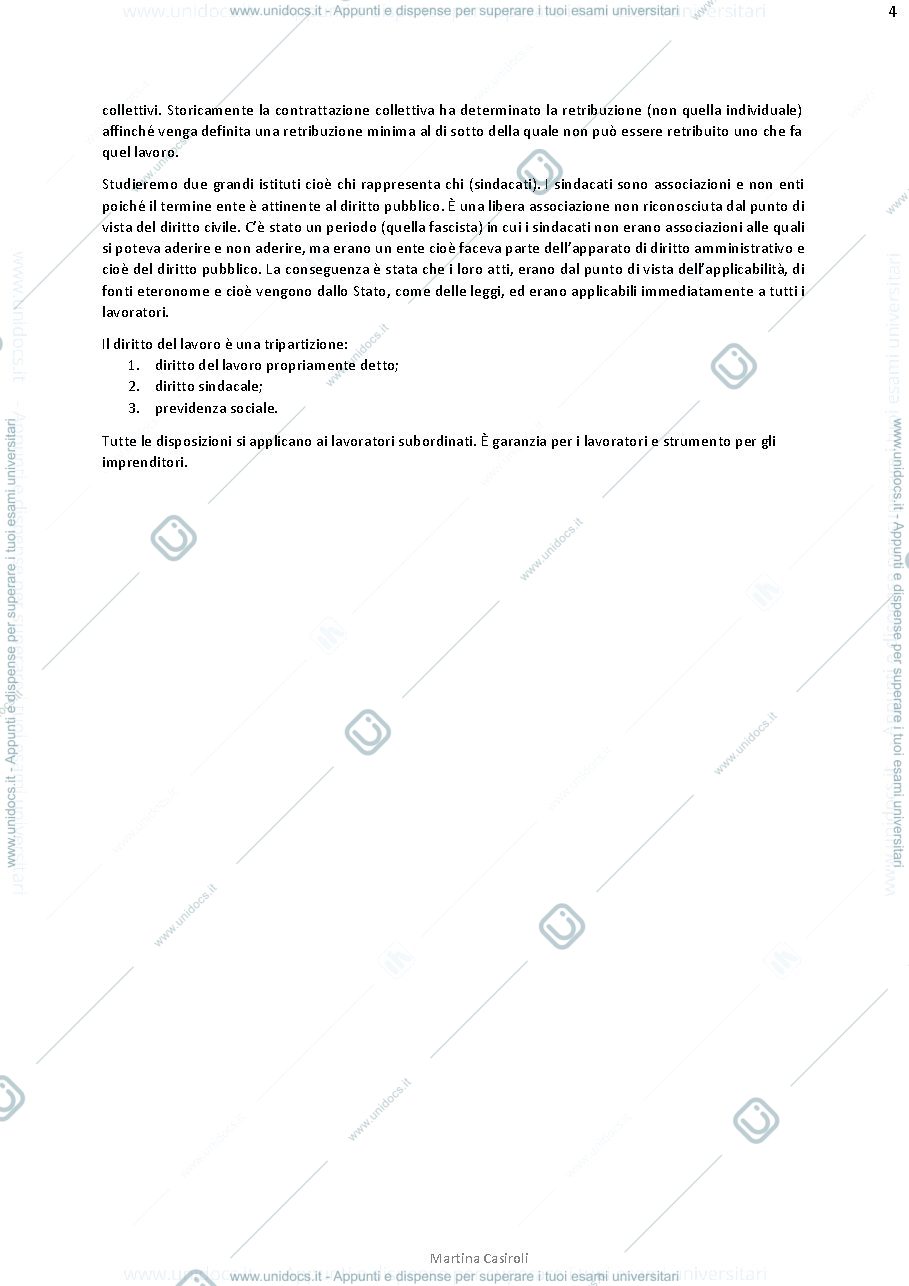 Anteprima pagina 4 — dispensa diritto del lavoro