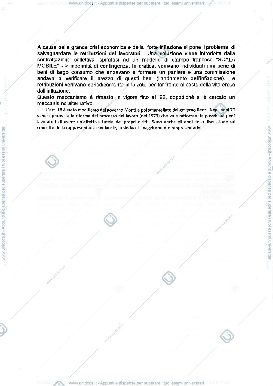Anteprima pagina 4 — diritto del lavoro 