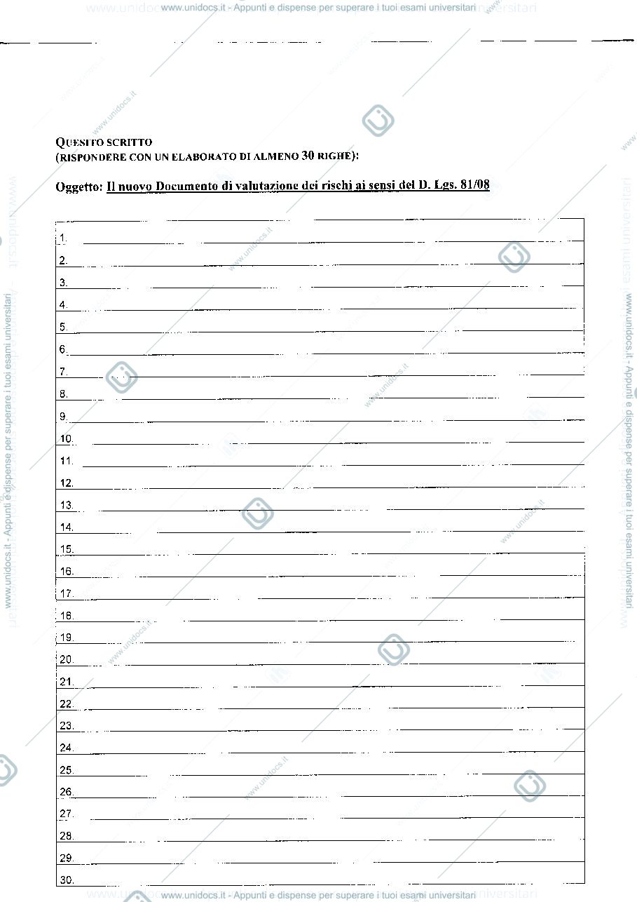 Anteprima pagina 2 — fac simile esame