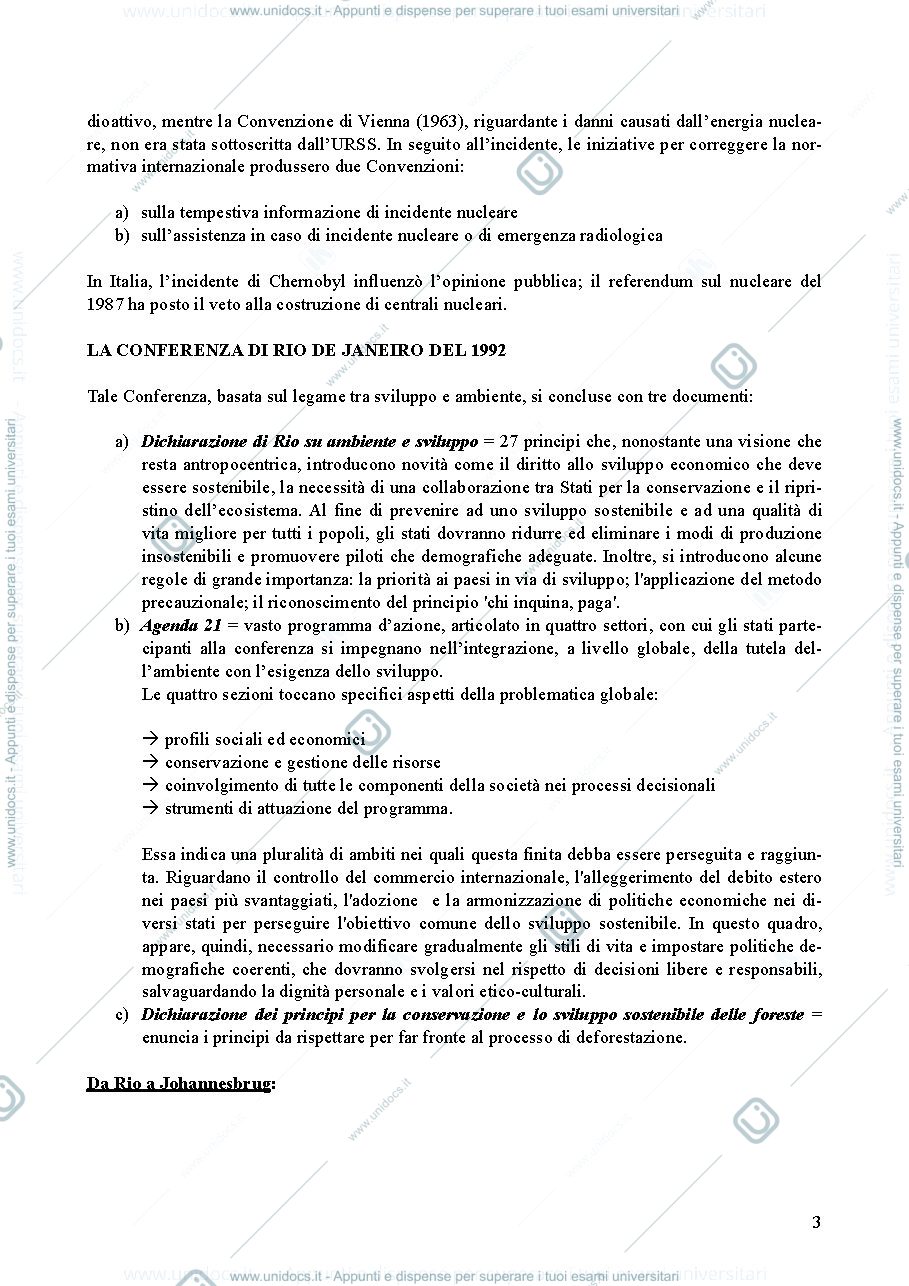 Anteprima pagina 3 — Appunti diritto dell'ambiente