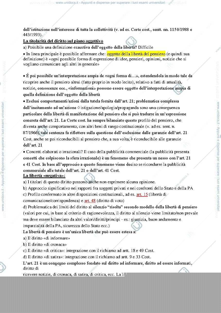 Anteprima pagina 3 — Prima parte diritto delle comunicazioni