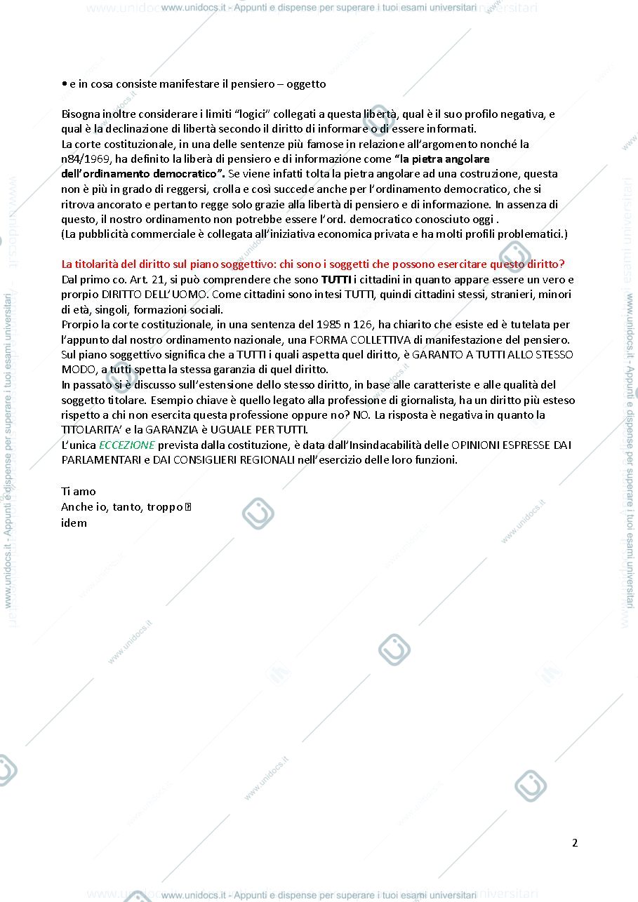 Anteprima pagina 2 — Diritto delle Comunicazioni