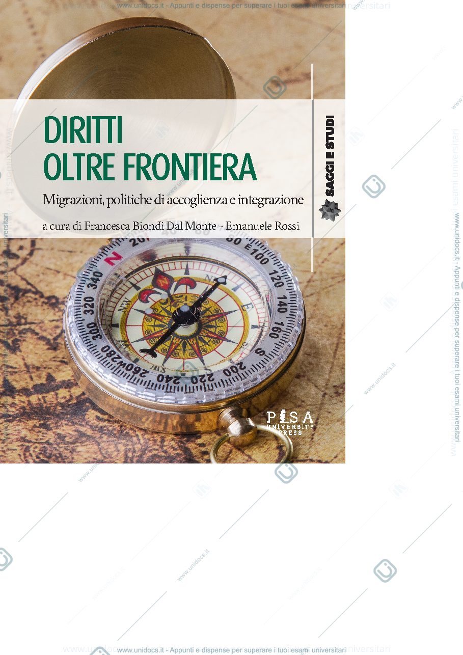 Anteprima pagina 1 — DIRITTI OLTRE LA FRONTIERA, PDF