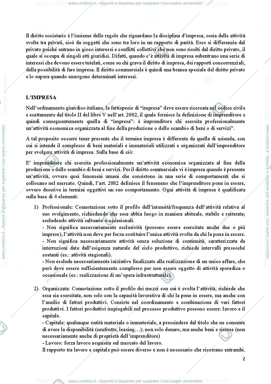 Anteprima pagina 2 — diritto delle società di capitali