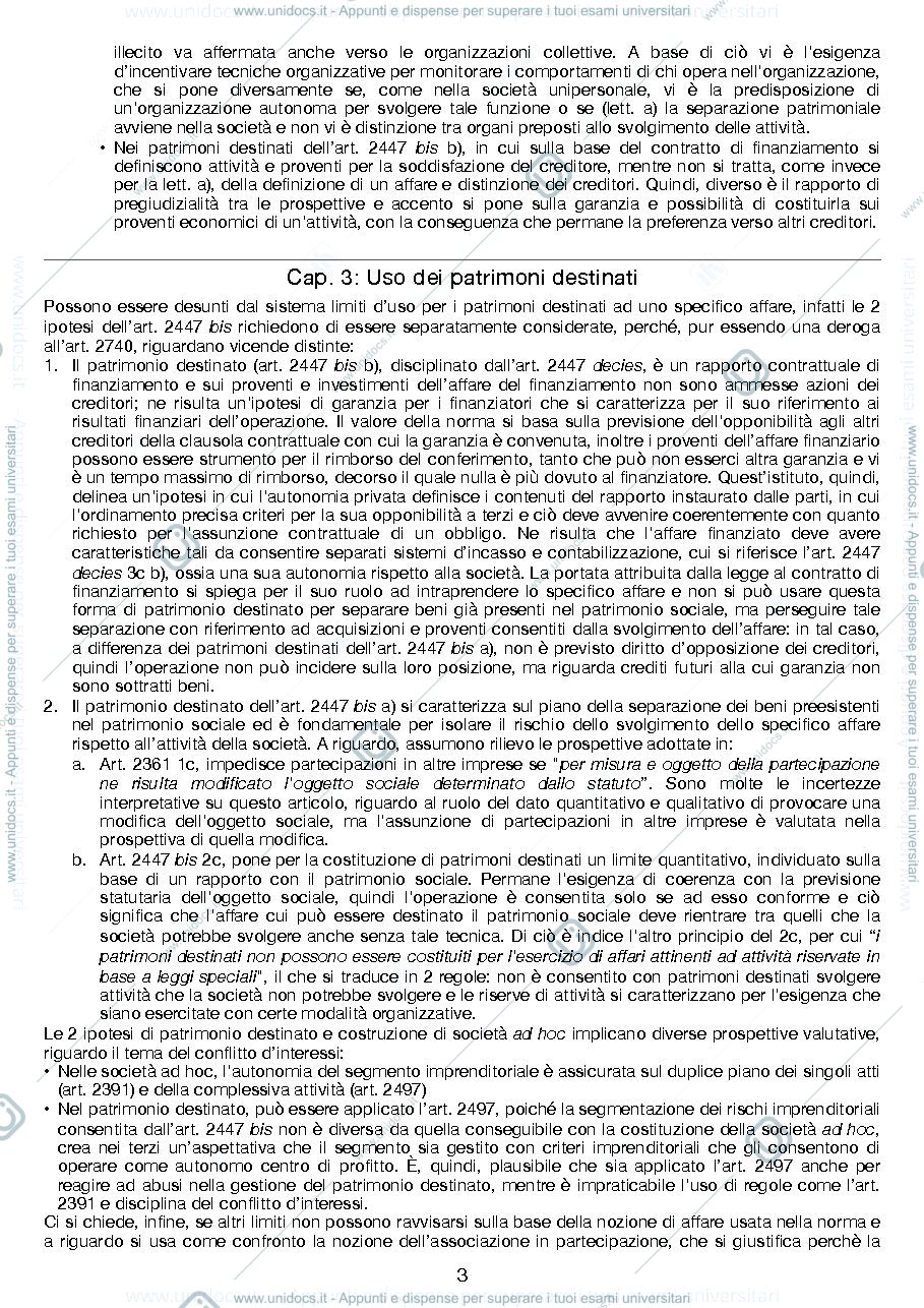 Anteprima pagina 3 — Riassunto libro La riforma delle società - Diritto delle società - Regoli Duccio