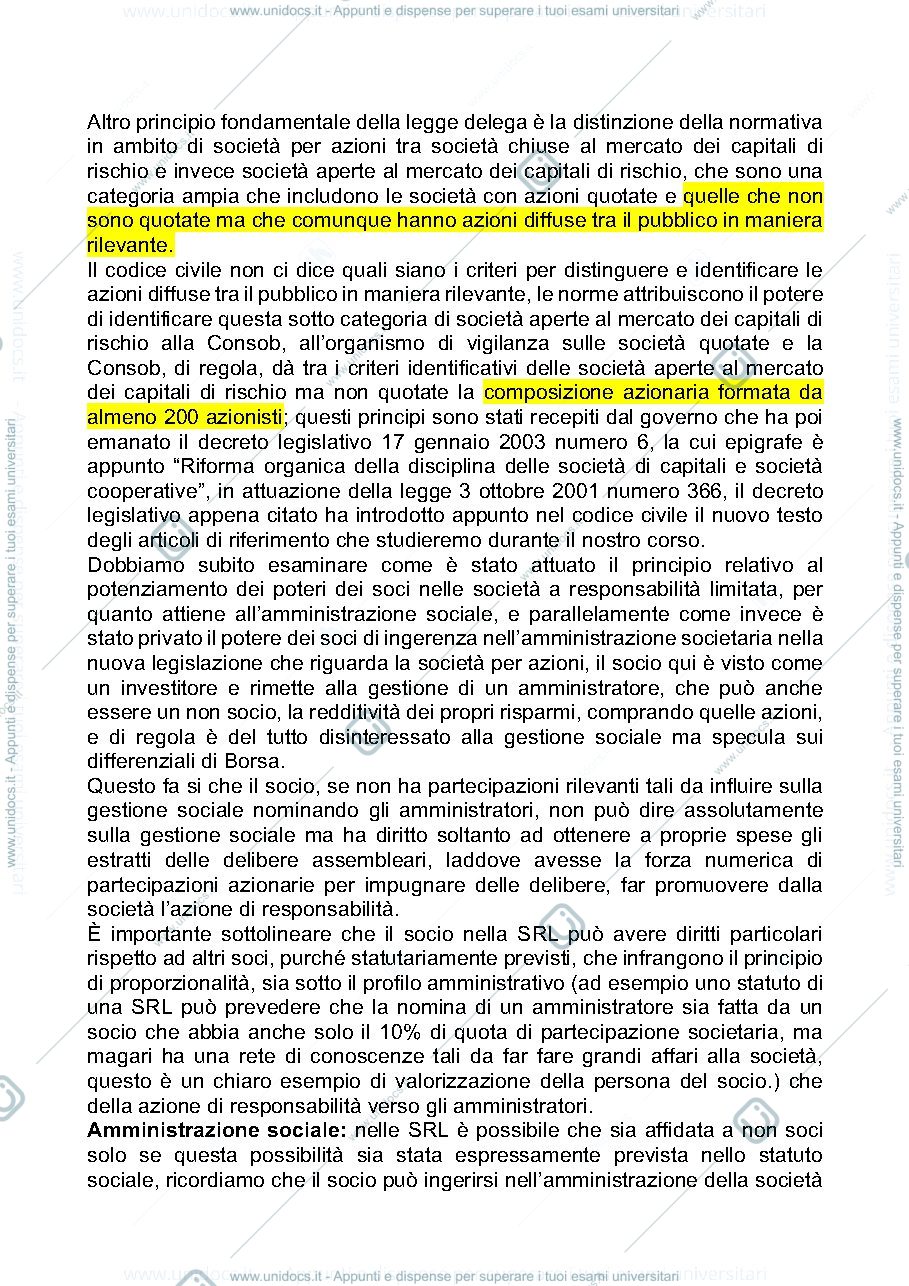 Anteprima pagina 2 — Diritto delle società