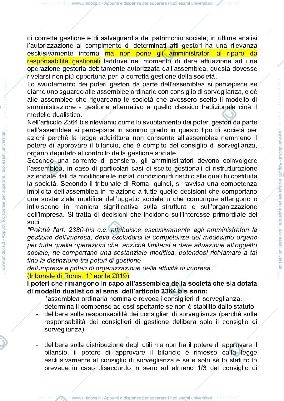 Anteprima pagina 5 — Diritto delle società