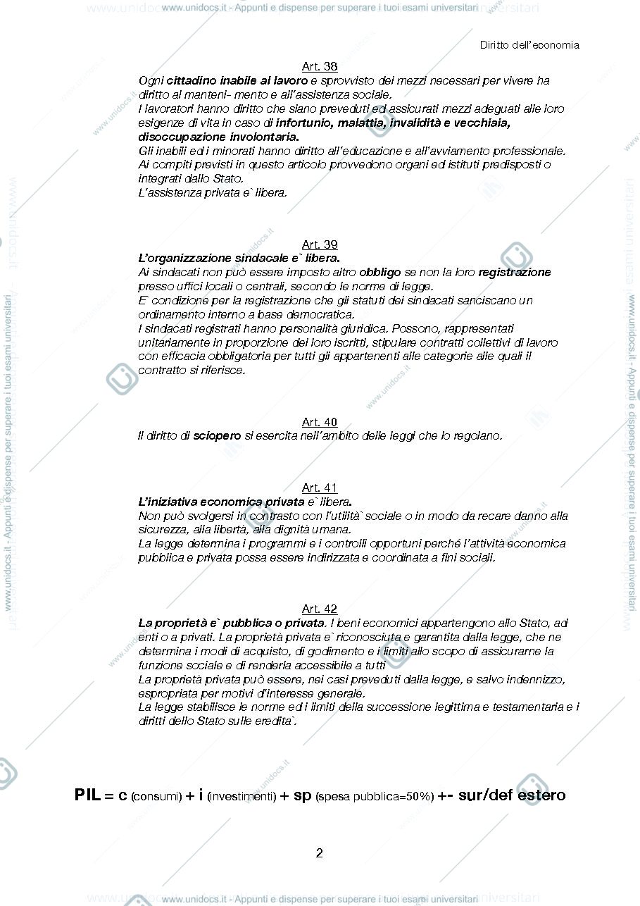 Anteprima pagina 2 — Diritto dell'Economia