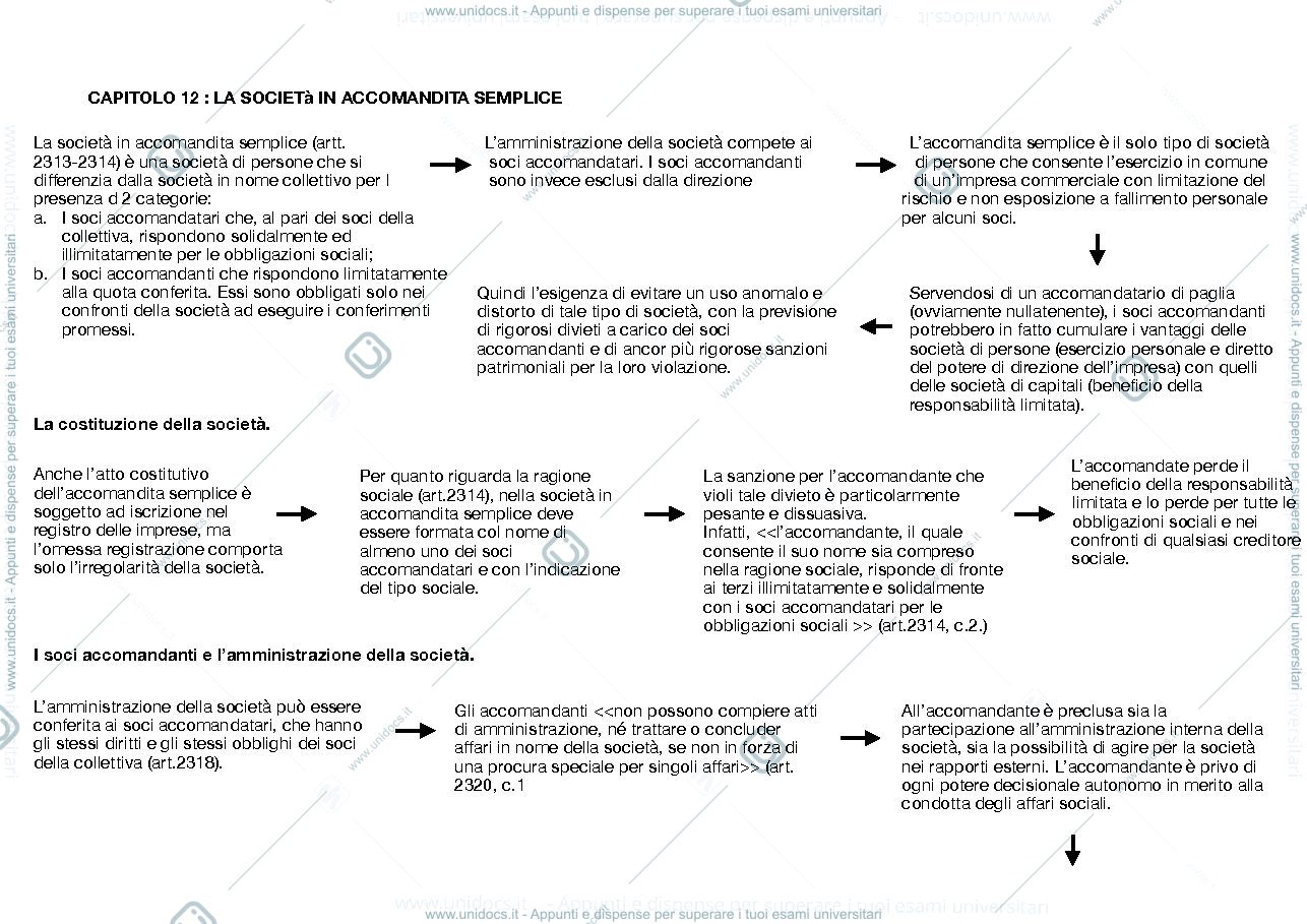 Anteprima pagina 1 — S.A.S. e S.P.A manuale di diritto commerciale