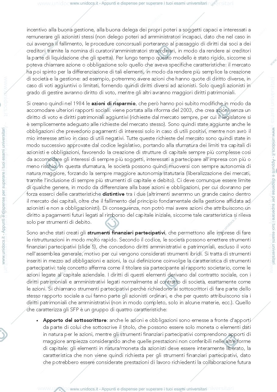 Anteprima pagina 3 — Appunti di diritto societario