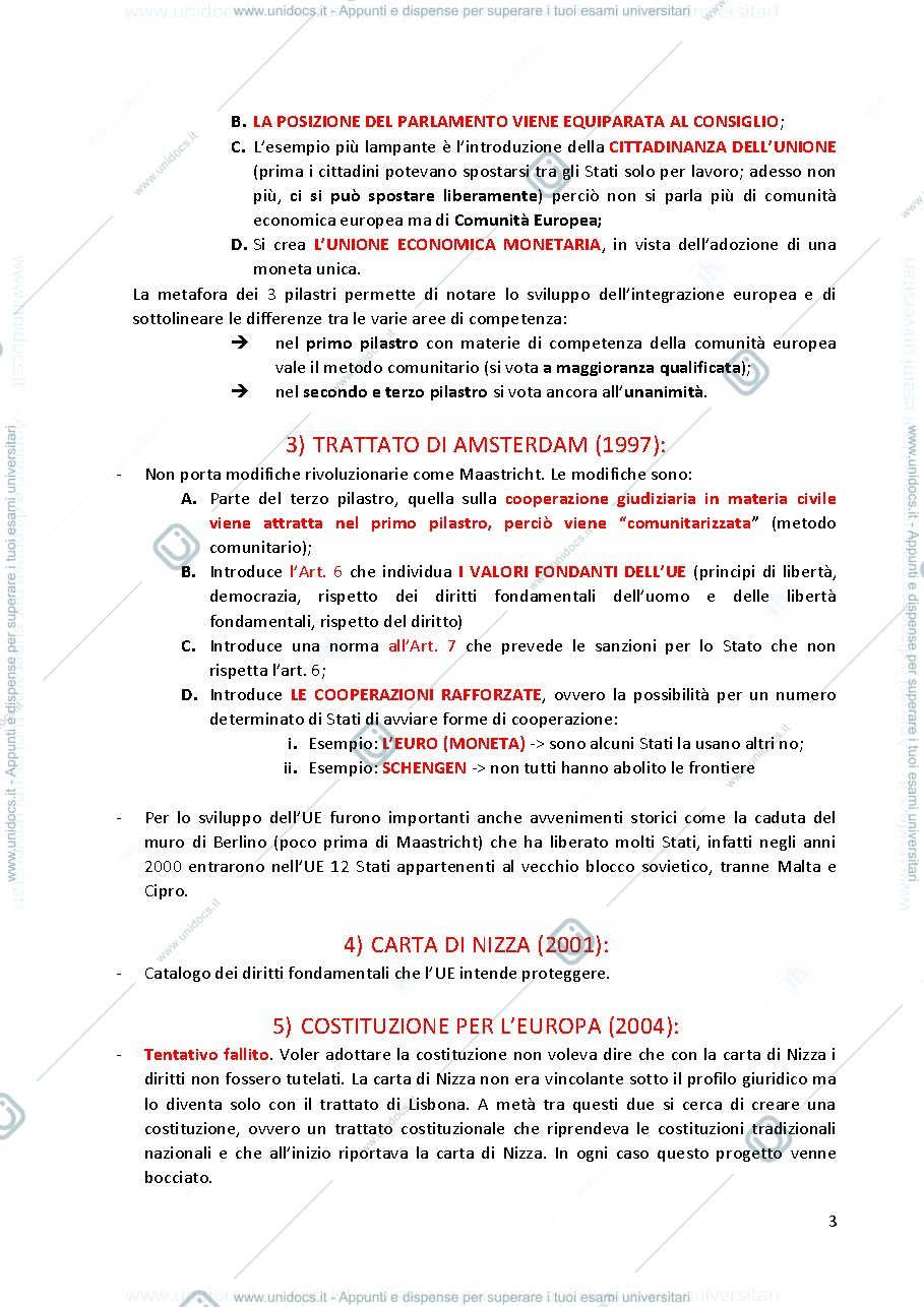 Anteprima pagina 3 — Sbobine/appunti diritto dell'Unione Europea - prof. Luca Calzolari anno 2019/2020
