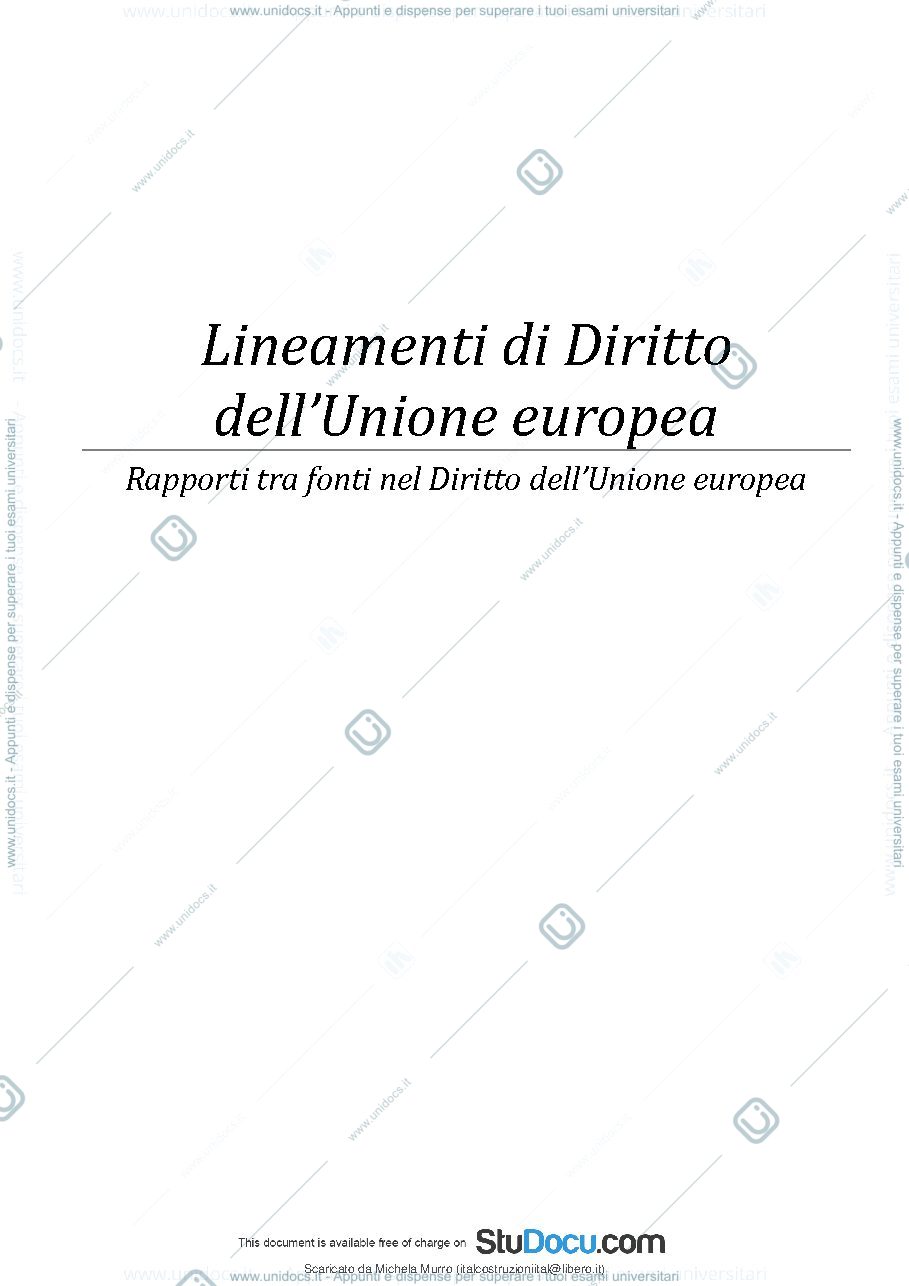 Anteprima pagina 2 — diritto dell'ue