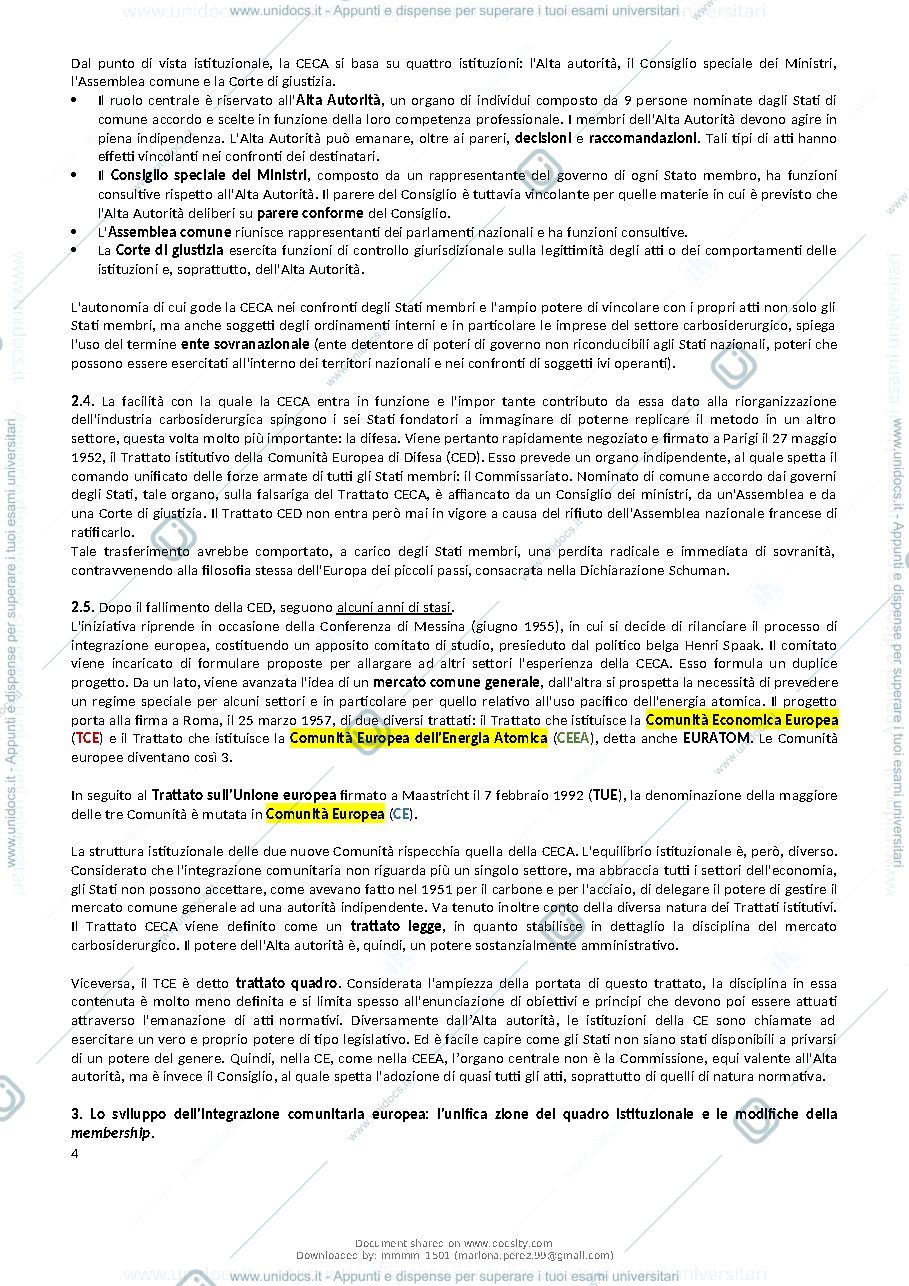 Anteprima pagina 5 — DIRITTO DELL'UNIONE EUROPEA 