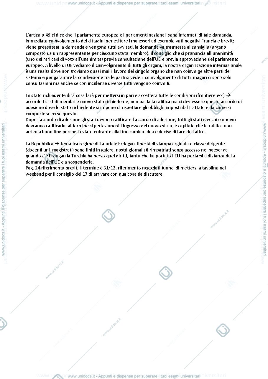 Anteprima pagina 1 — appunti art 49