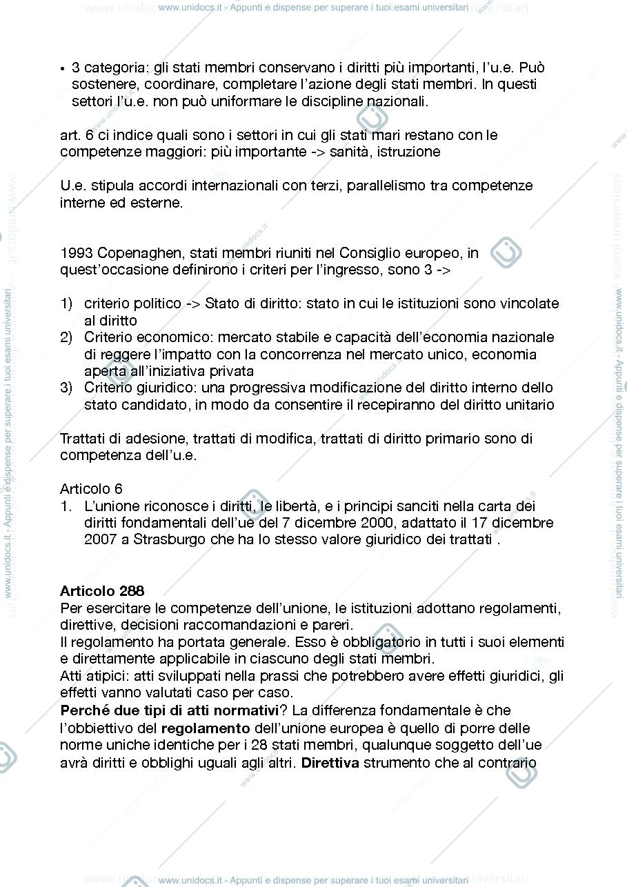 Anteprima pagina 3 — diritto dell'unione europea 