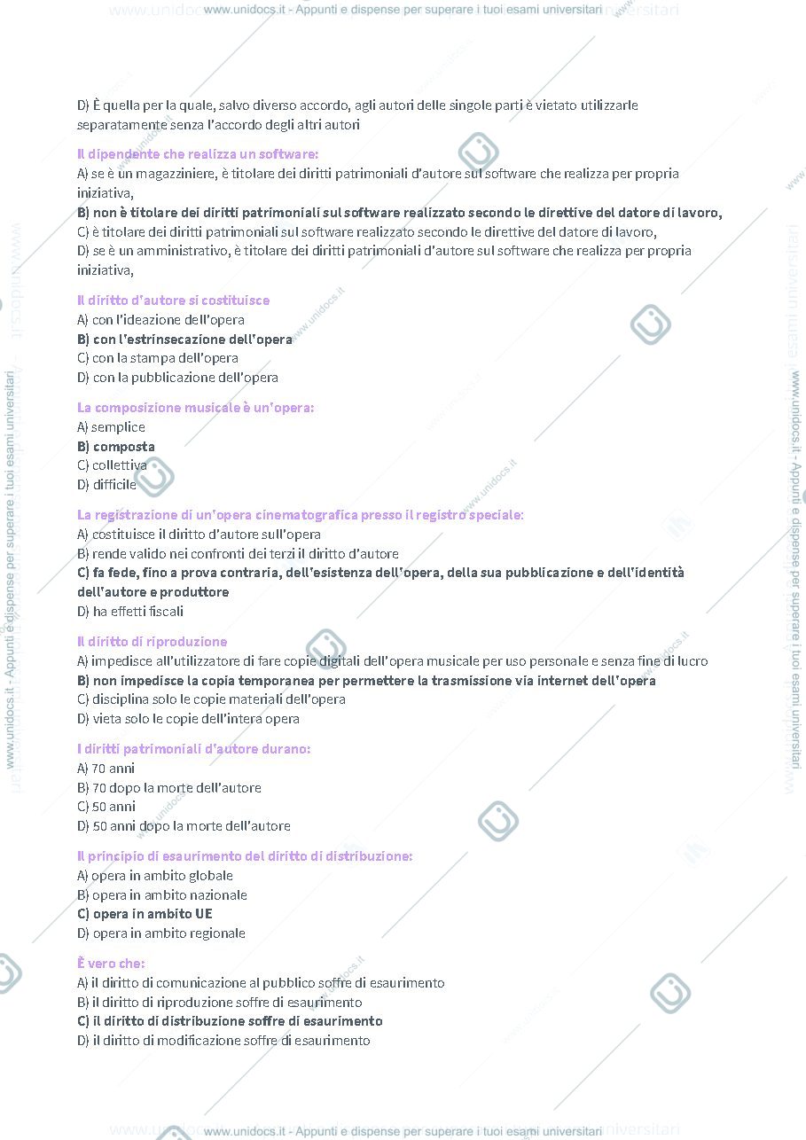 Anteprima pagina 2 — Quiz diritto 