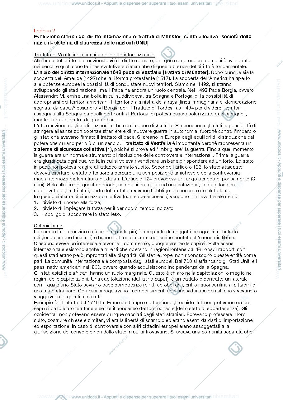 Anteprima pagina 5 — diritto internazionale