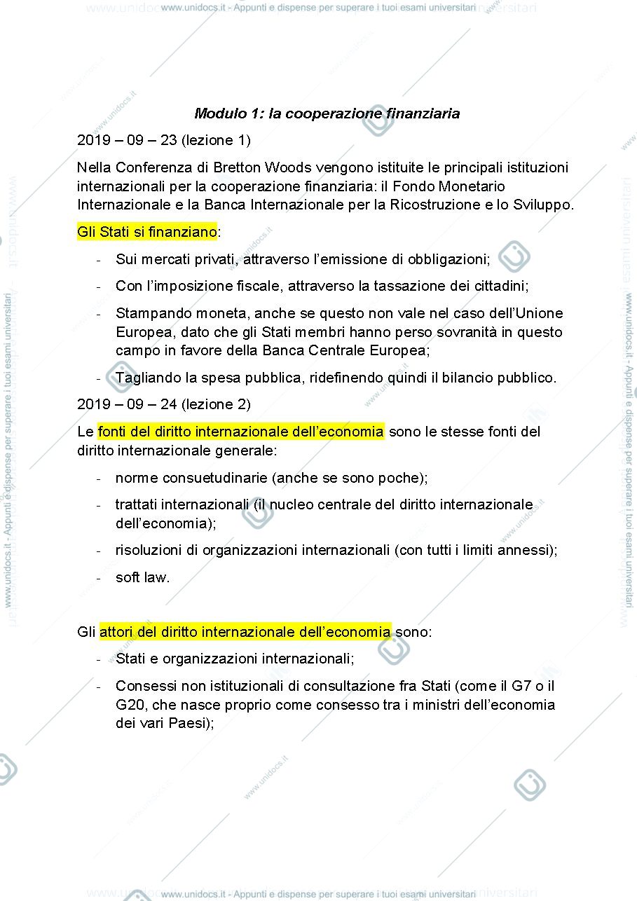 Anteprima pagina 1 — Diritto economia dell'ambiente