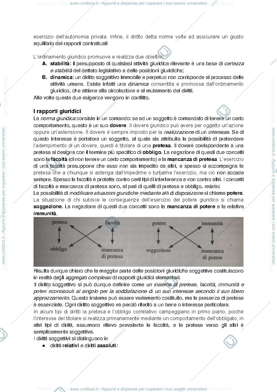 Anteprima pagina 4 — Riassunti Diritto Privato Trimarchi