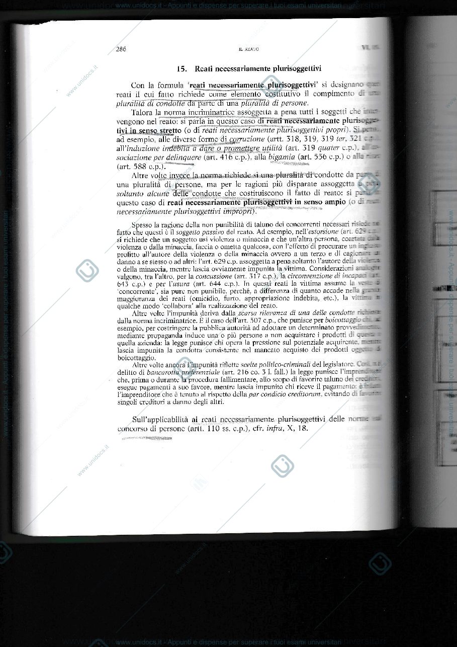 Anteprima pagina 1 — Schemi Diritto penale2