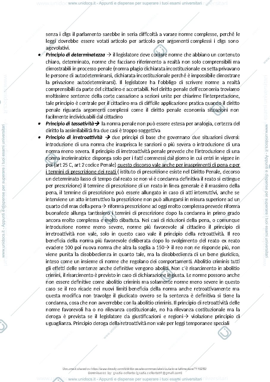 Anteprima pagina 3 — Diritto penale commerciale, tributario e fallimentare 