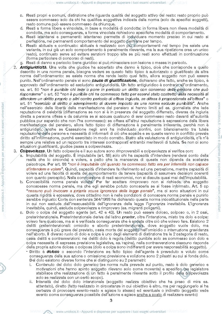 Anteprima pagina 3 — Appunti lezioni diritto penale commerciale