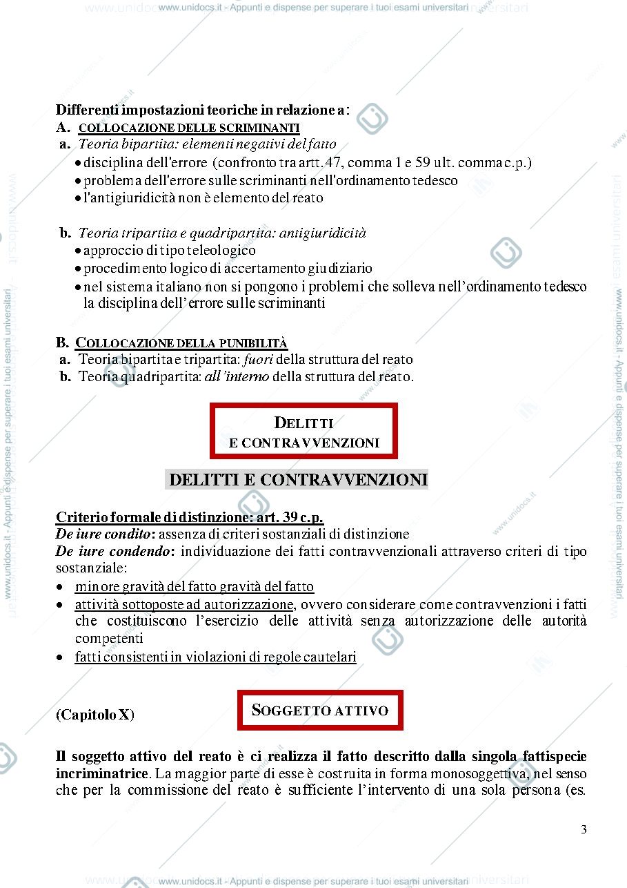 Anteprima pagina 3 — Penale I - parte terza 1