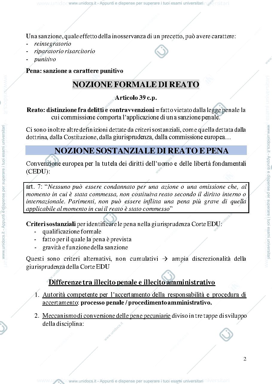 Anteprima pagina 2 — Diritto penale I - parte prima