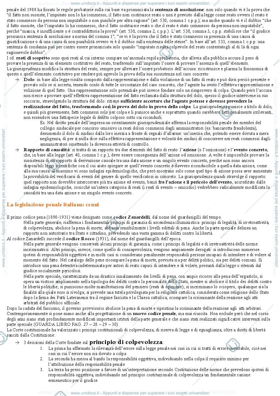 Anteprima pagina 4 — diritto penale 