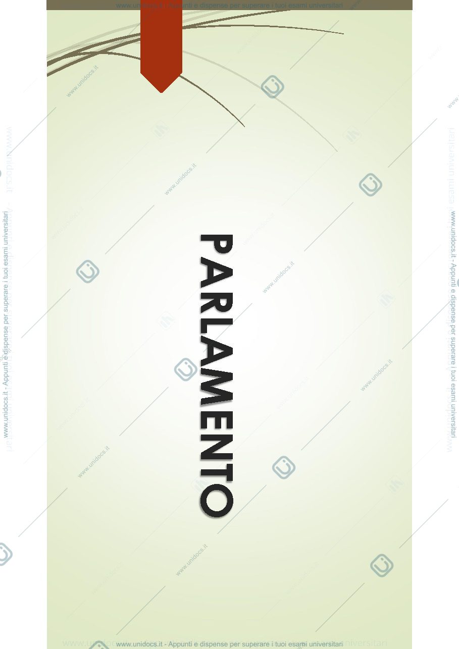 Anteprima pagina 1 — Parlamento