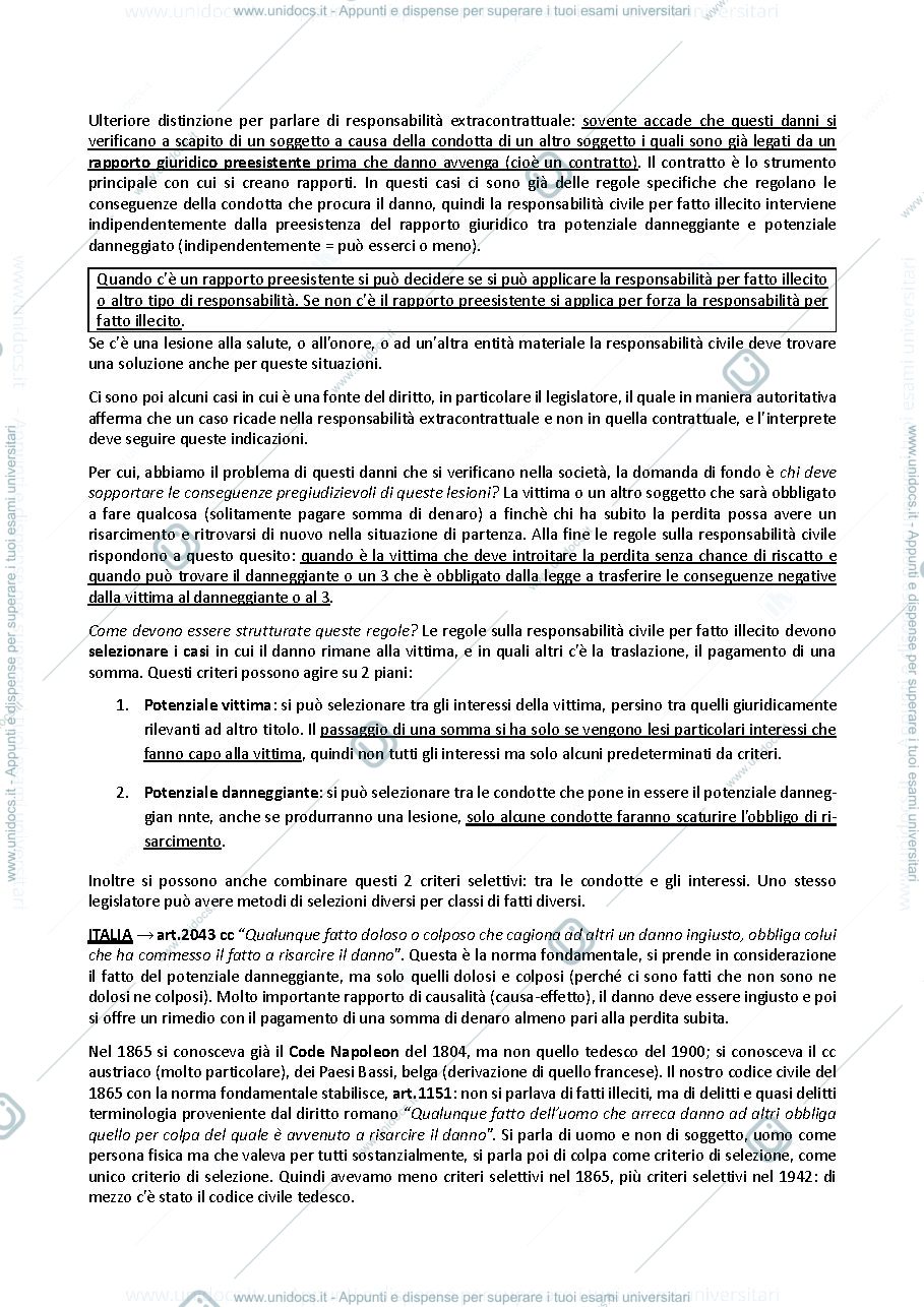Anteprima pagina 3 — Appunti diritto comparato