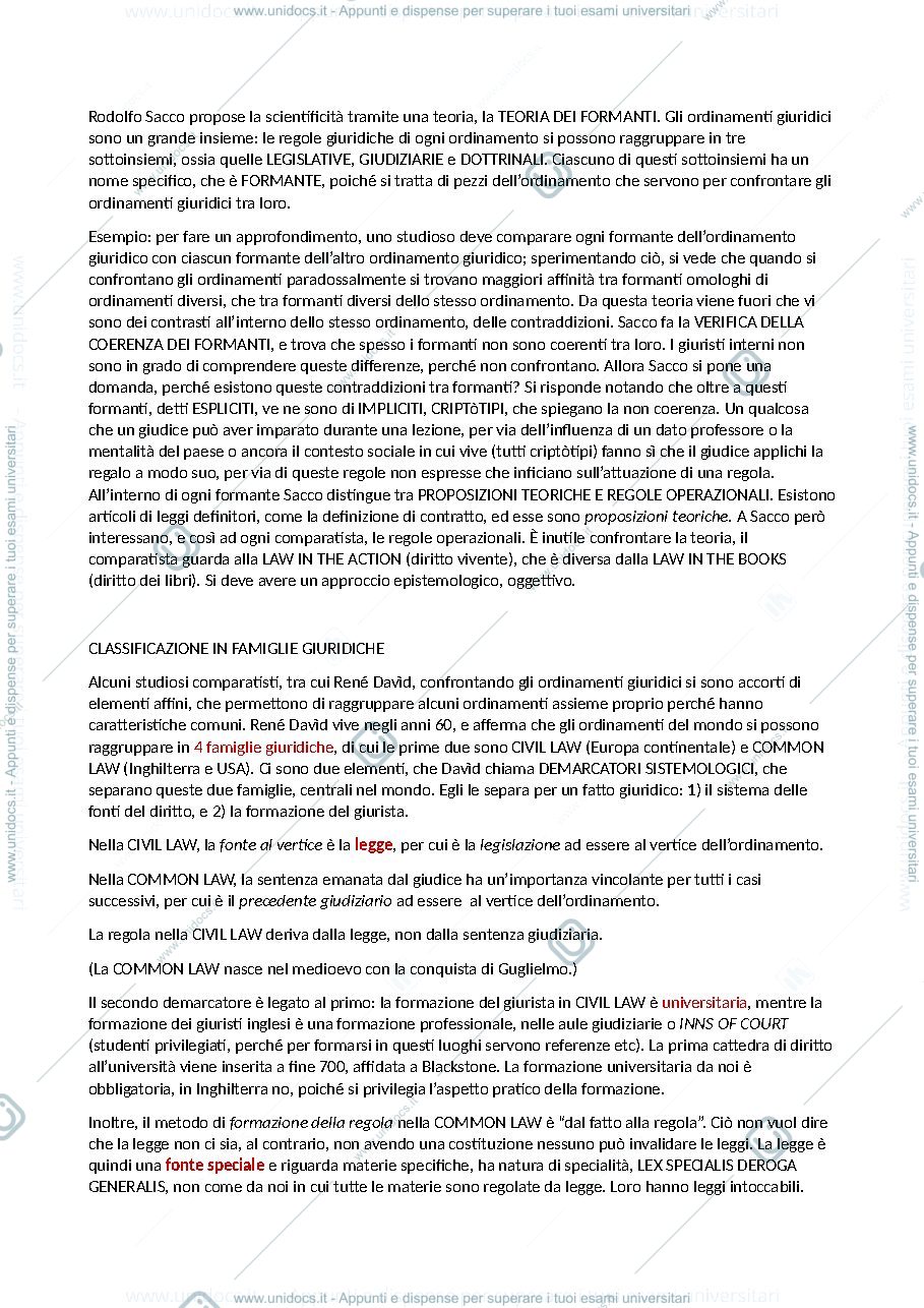Anteprima pagina 2 — Diritto privato comparato