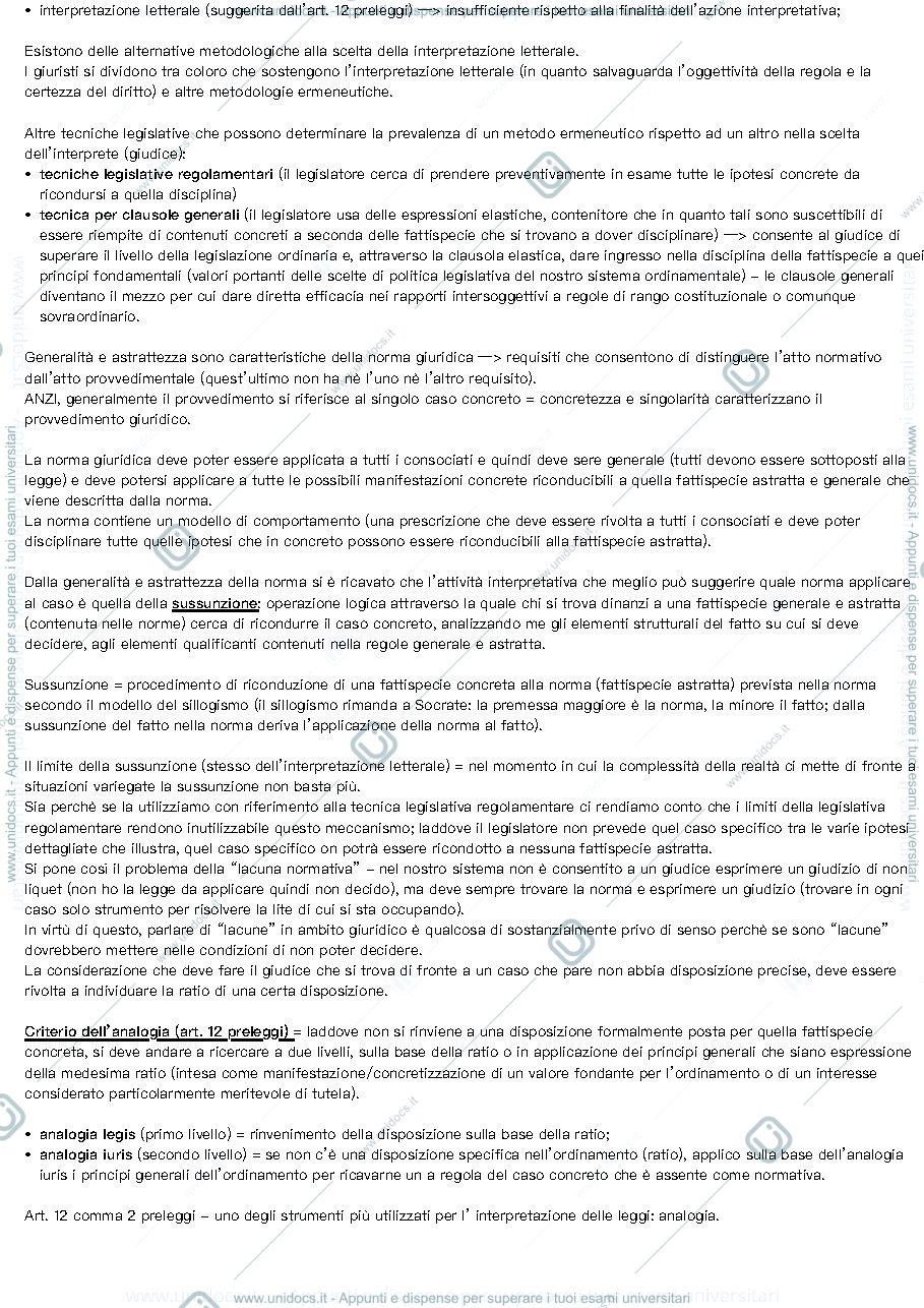 Anteprima pagina 4 — appunti sulla prima parte di programma di diritto privato e della comunicazione