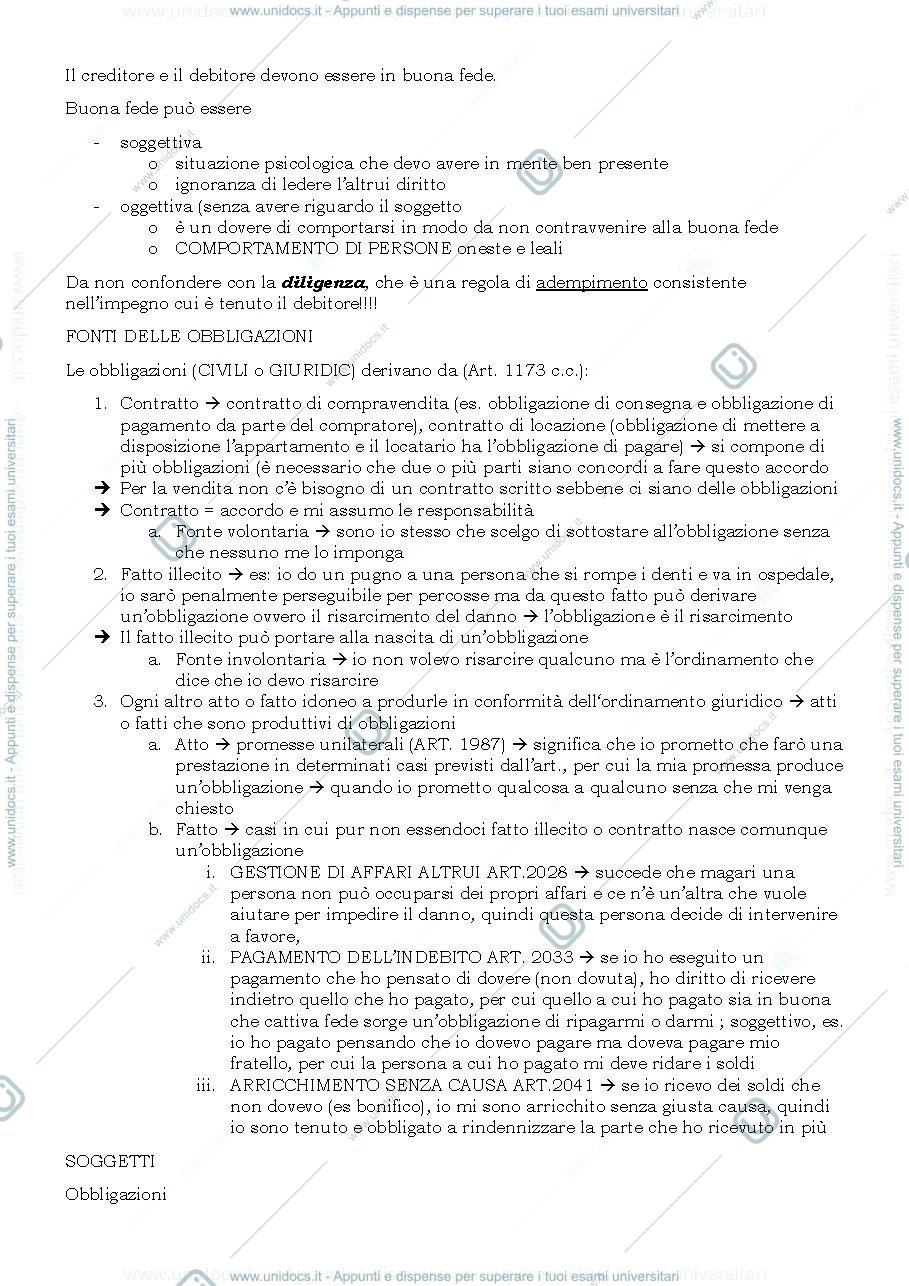 Anteprima pagina 2 — Appunti Diritto Privato 2 Modulo