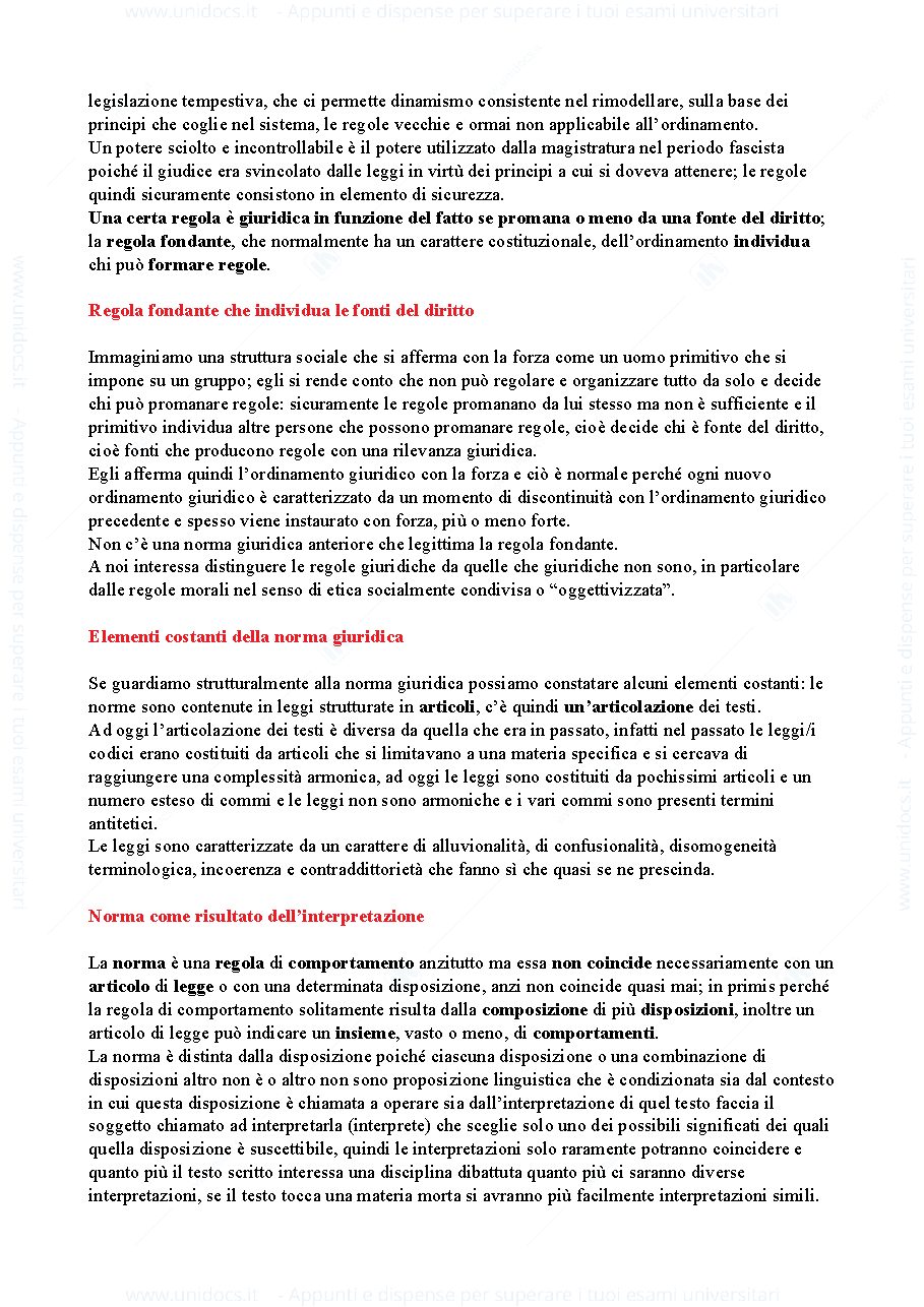 Anteprima pagina 3 — appunti di diritto privato
