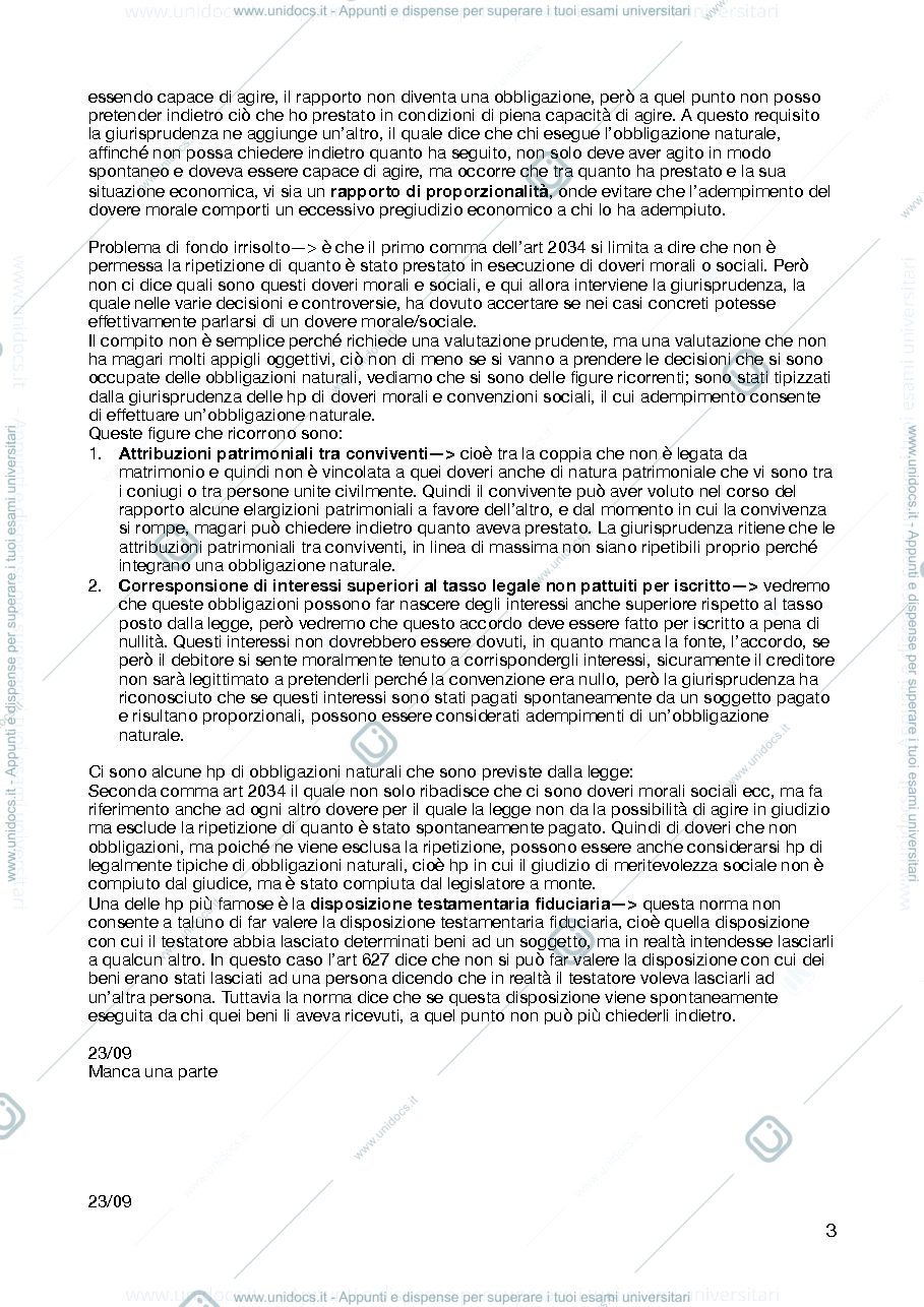 Anteprima pagina 3 — diritto privato corso a 
