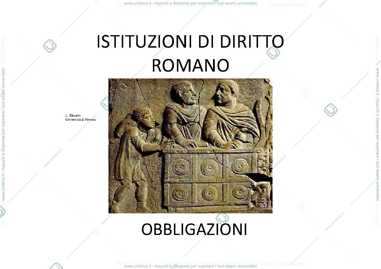 Anteprima pagina 1 — Obbligazioni