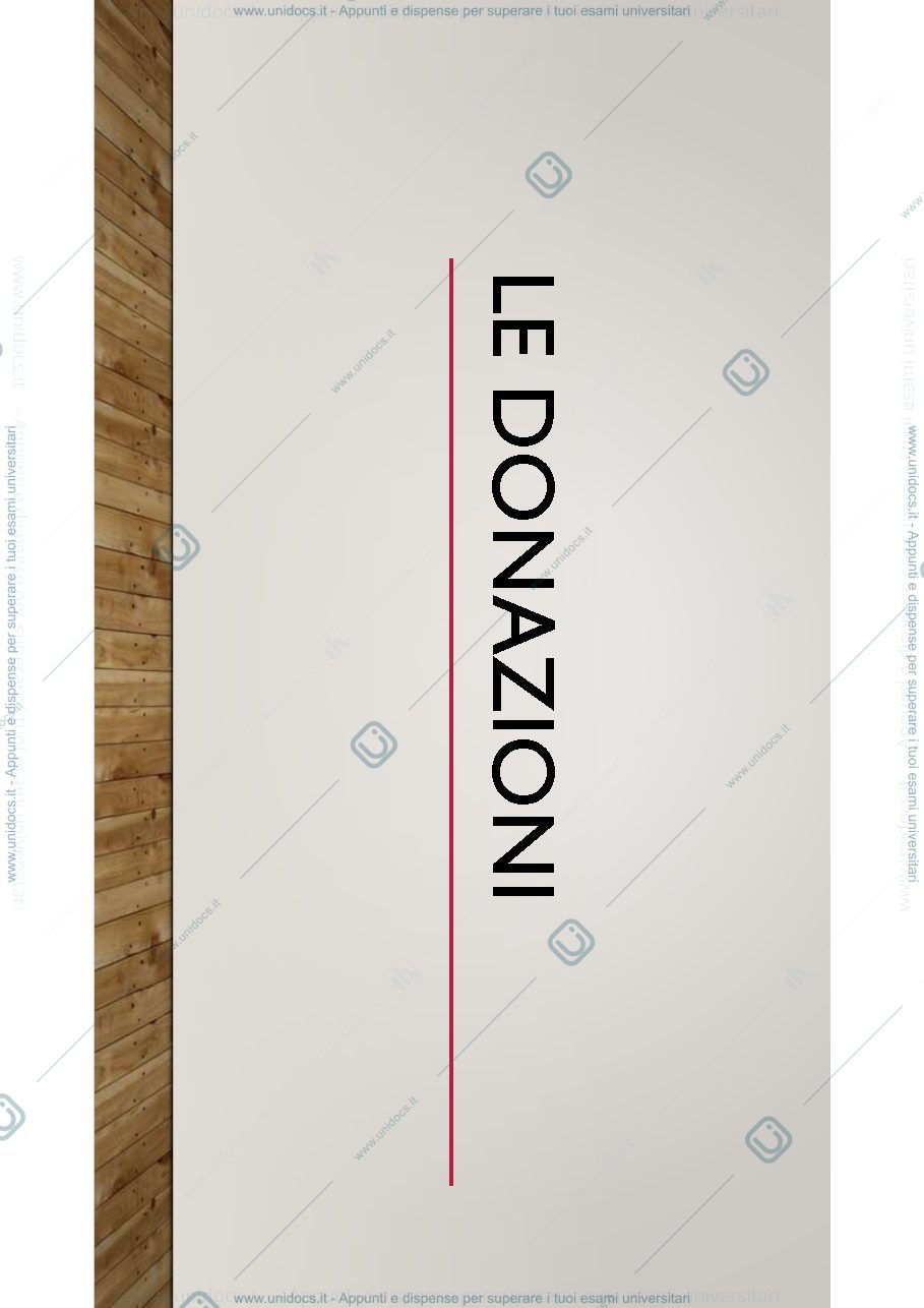 Anteprima pagina 1 — Donazioni e successioni