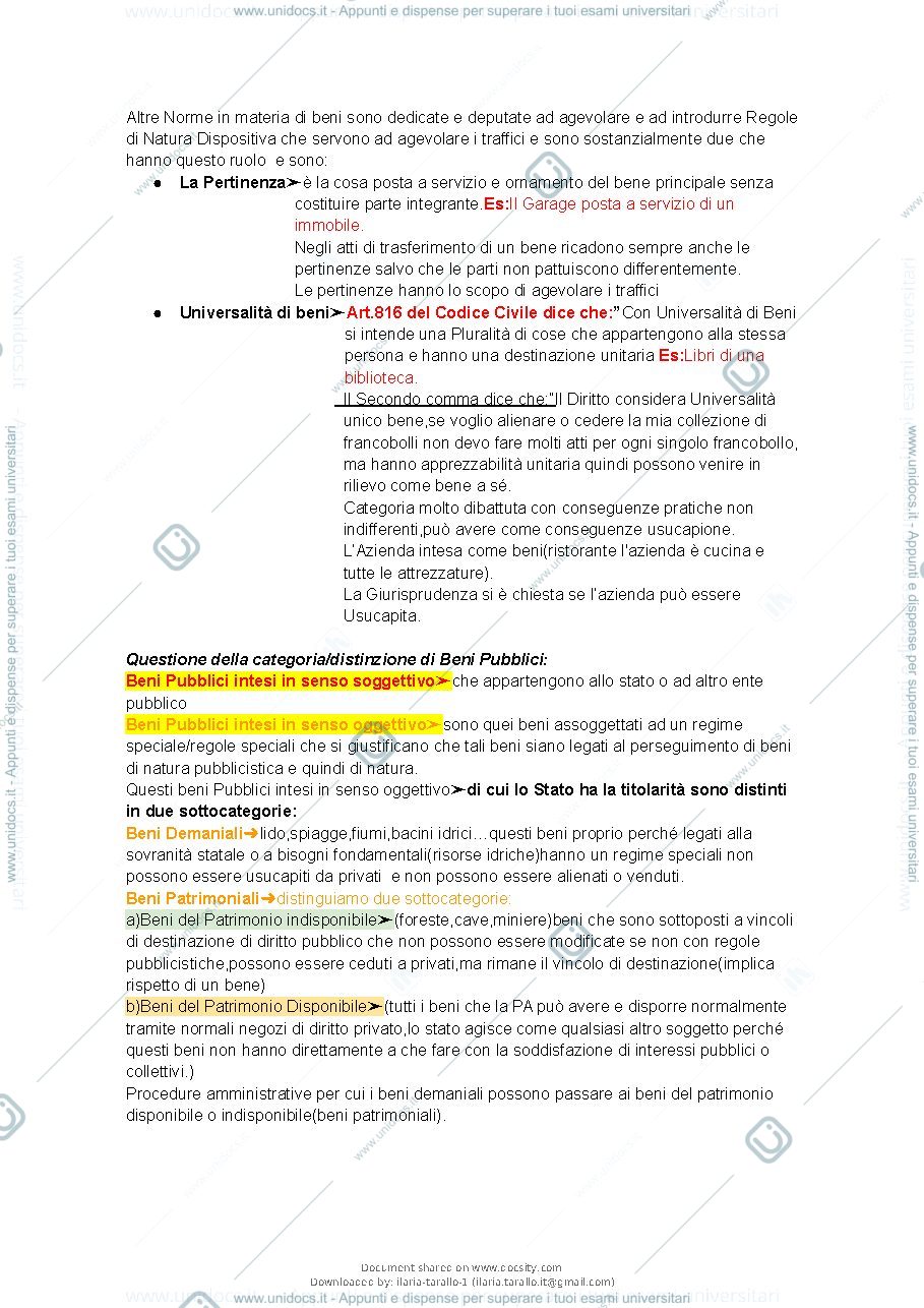 Anteprima pagina 4 — Tutti gli appunti della seconda parte