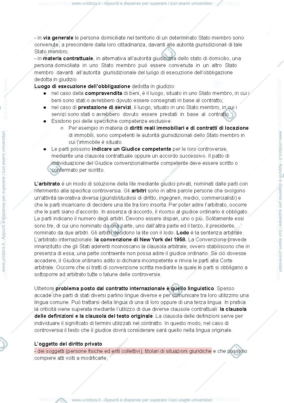 Anteprima pagina 3 — Riassunto diritto privato
