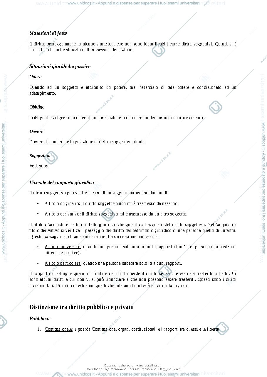 Anteprima pagina 4 — Diritto Privato