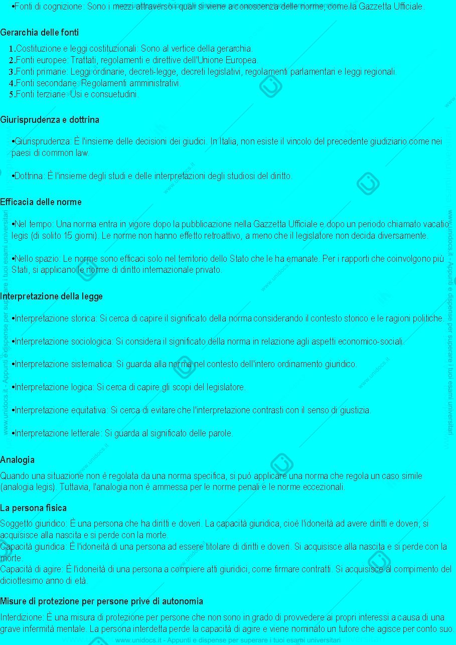 Anteprima pagina 3 — Appunti diritto privato